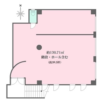 煕春堂ビルの間取図