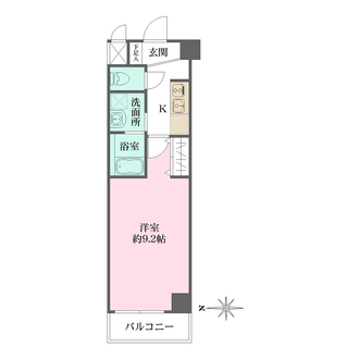 エスカーサ京都西陣の間取図