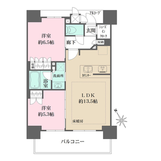 ワコーレ神戸みなと元町の間取図