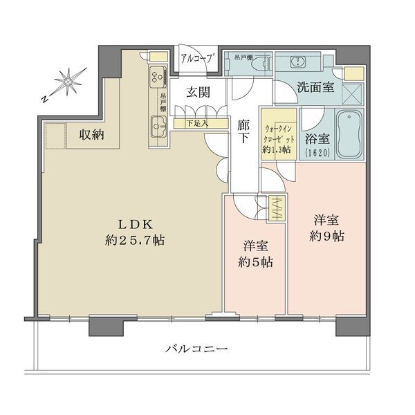 ザ・パークハウス中之島タワーの間取図