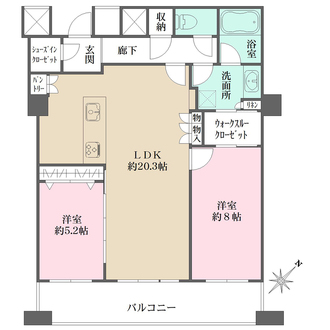 N4.TOWERの間取図