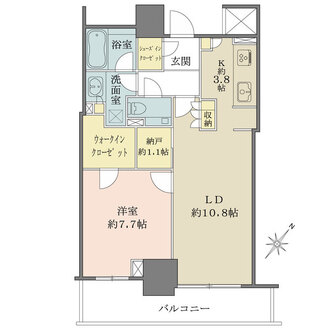 ザ・セントラルマークタワーの間取図