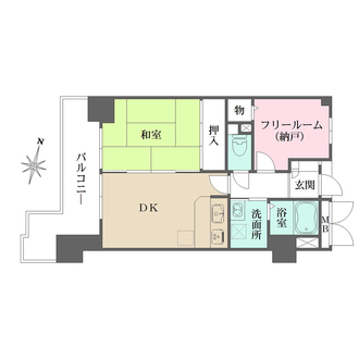 ライオンズマンション新大阪第6の間取図