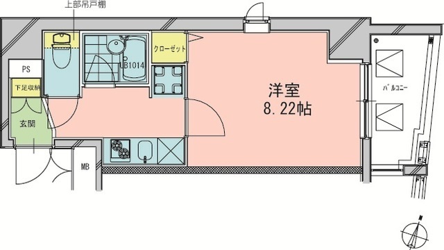 本郷エーワン東大前の間取図