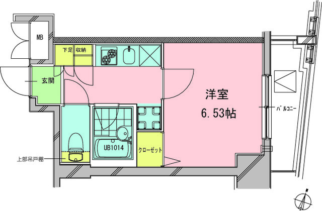本郷エーワン東大前の間取図