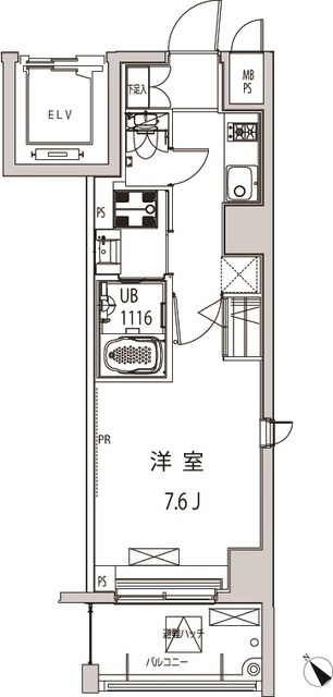 グローリア十条の間取図