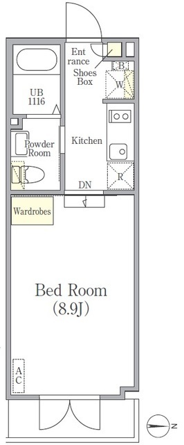 LAPiS南麻布の間取図