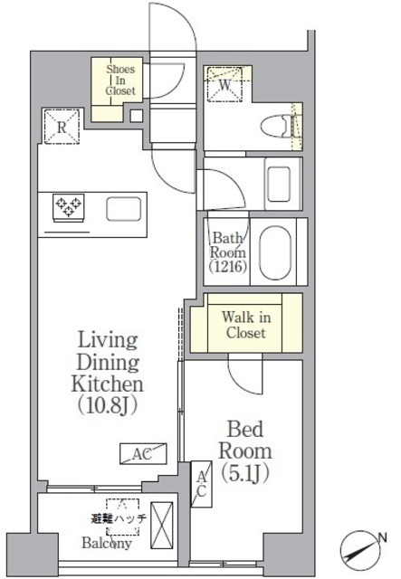 ＳＯＬＡＳＩＡ　ｒｅｓｉｄｅｎｃｅ　京橋の間取図