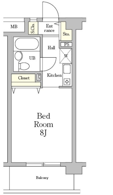 ミレニアム北浦和の間取図