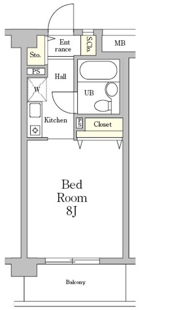ミレニアム北浦和の間取図