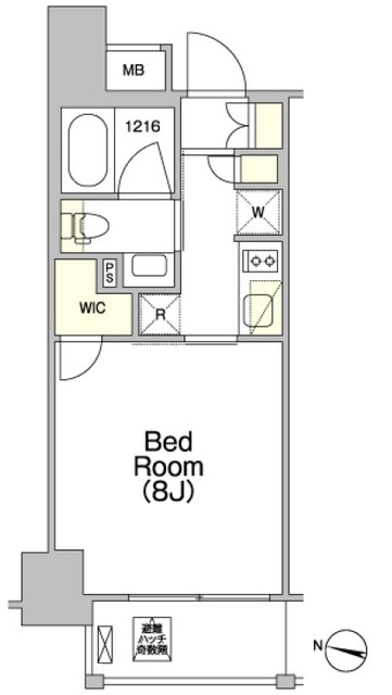 ジオエント赤羽の間取図