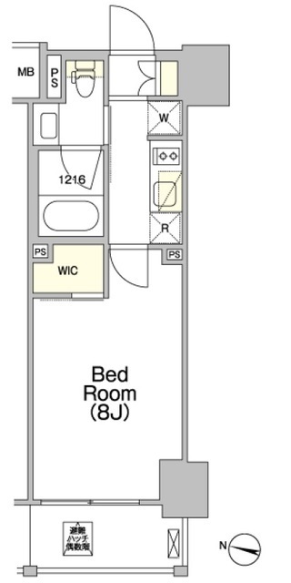 ジオエント赤羽の間取図