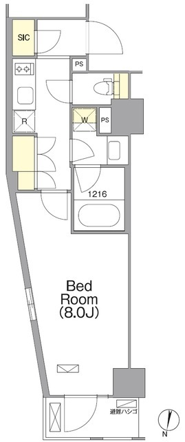 ORSUS西日暮里の間取図