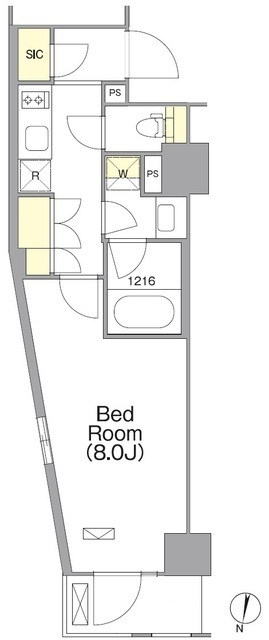 ORSUS西日暮里の間取図