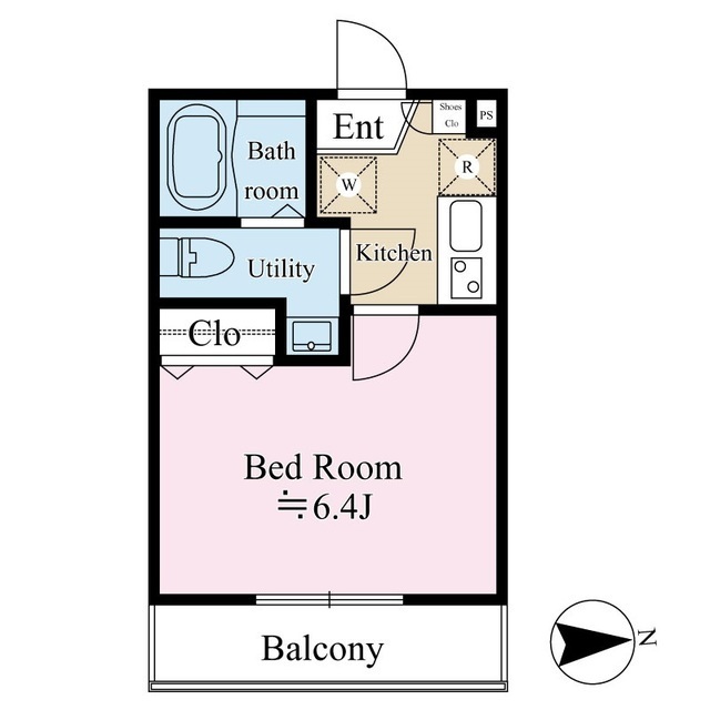 テラス戸越公園の間取図