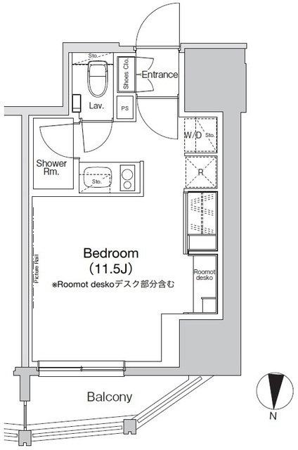 ザ・パークハビオ亀戸の間取図