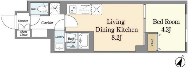 MFPRコート南大塚の間取図