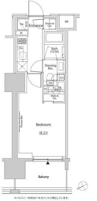 ザ・パークハビオ目白タワーの間取図