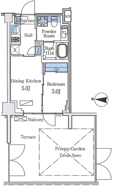 アクアレジデンス錦糸町の間取図