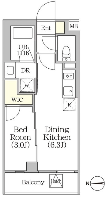 イプセ四谷テラスの間取図
