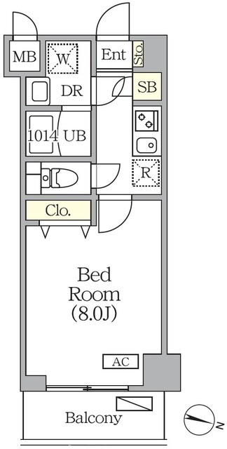 ORSUS志村坂上の間取図