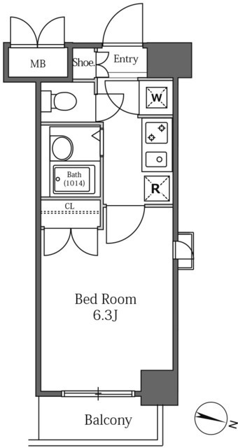 ＬａＳａｎｔｅ広尾の間取図