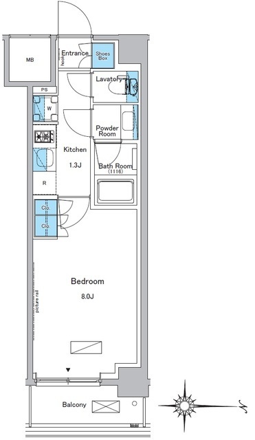 ルフォンプログレ糀谷の間取図