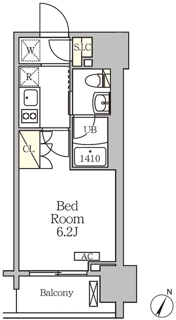 ジオエント白金台の間取図