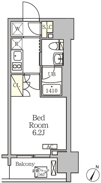 ジオエント白金台の間取図