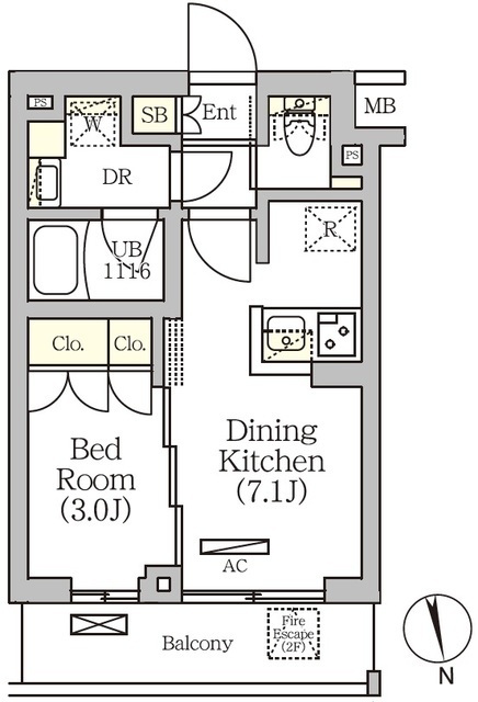 ARKMARK南品川の間取図