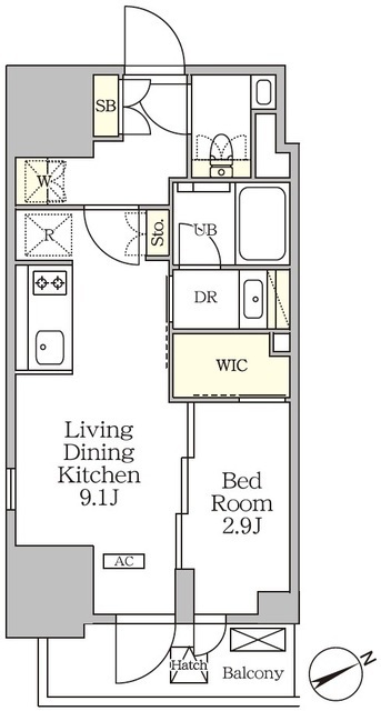 ザ・パークハビオ大森山王の間取図