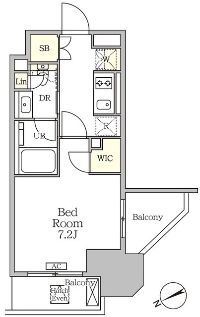 ザ・パークハビオ大森山王の間取図