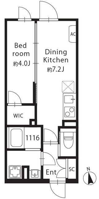 ＧＲＡＮ　ＰＡＳＥＯ　目黒西小山の間取図