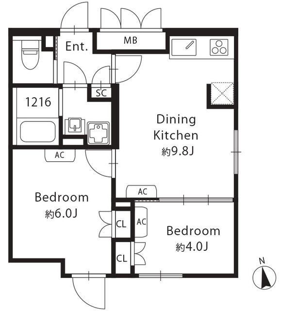 GRAN PASEO 目黒西小山の間取図