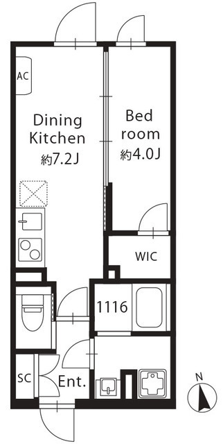 GRAN PASEO 目黒西小山の間取図