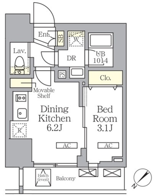プライムガーデン大森の間取図
