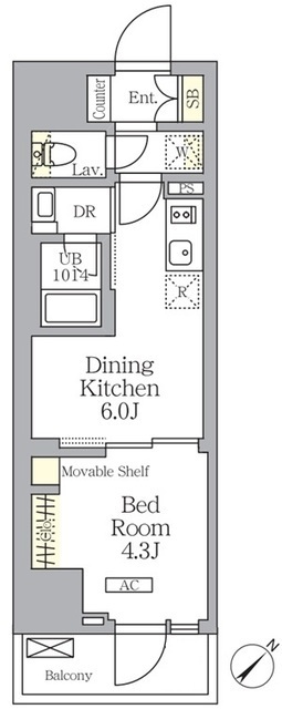 プライムガーデン大森の間取図