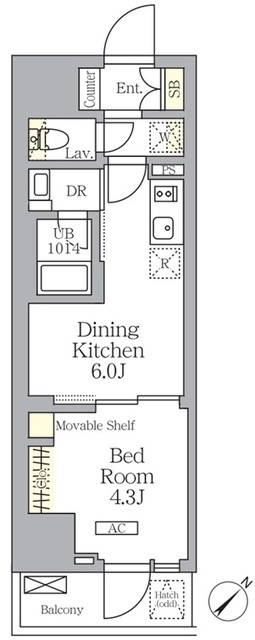 プライムガーデン大森の間取図