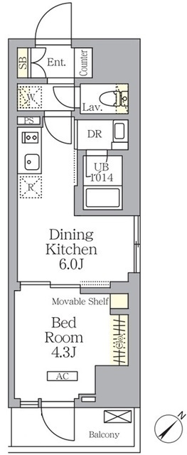 プライムガーデン大森の間取図