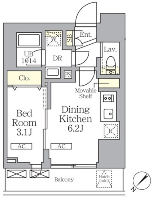 プライムガーデン大森の間取図