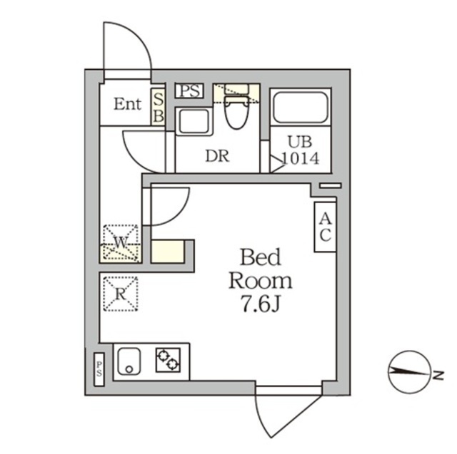 Ａｇｌａｉａ　新宿西落合の間取図