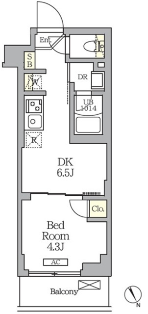 ハーモニーレジデンス馬込の間取図