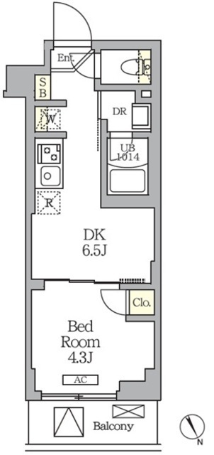 ハーモニーレジデンス馬込の間取図