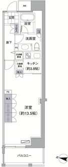 アビティ目黒の間取図