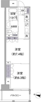 アビティ目黒の間取図