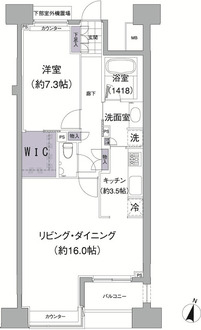 アビティ目黒の間取図