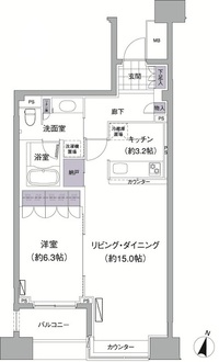 アビティ目黒の間取図