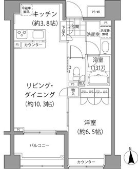 エーデル練馬の間取図