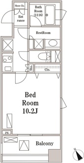 パークハビオ京橋の間取図