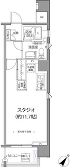 麹町二番町マンションの間取図